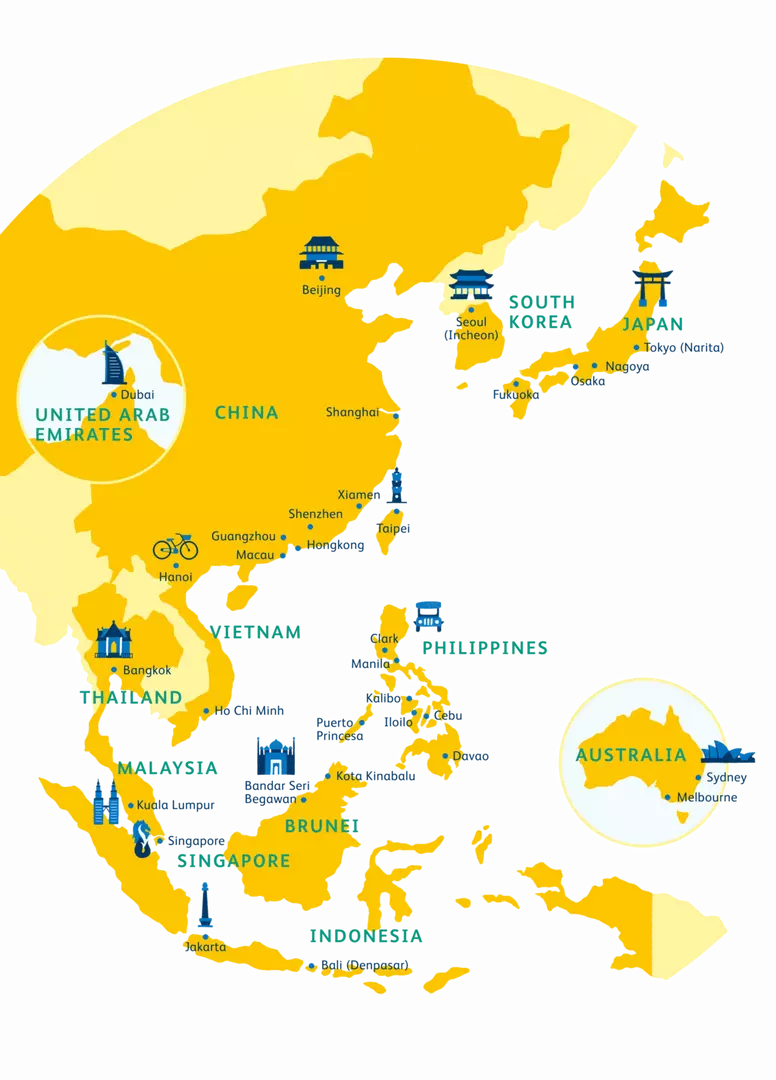 Cebu pacific top international flight baggage